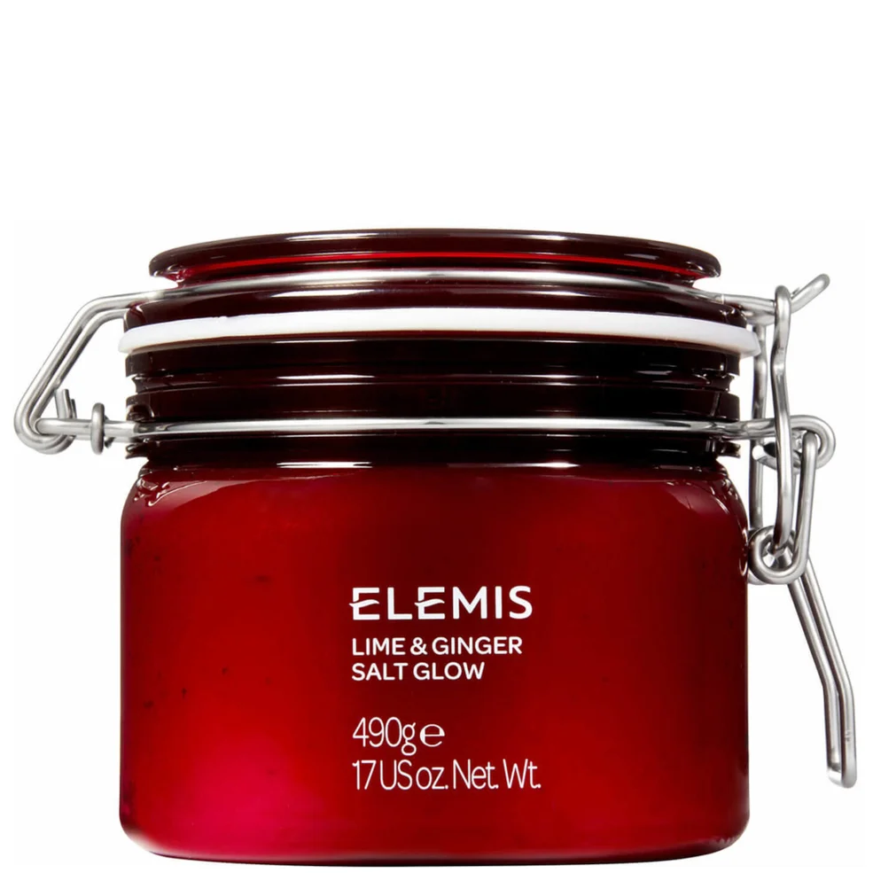 Elemis Exotic Lime and Ginger Salt Glow limonkowo-imbirowy peeling solny do ciała (490 g) Zdjęcie 1