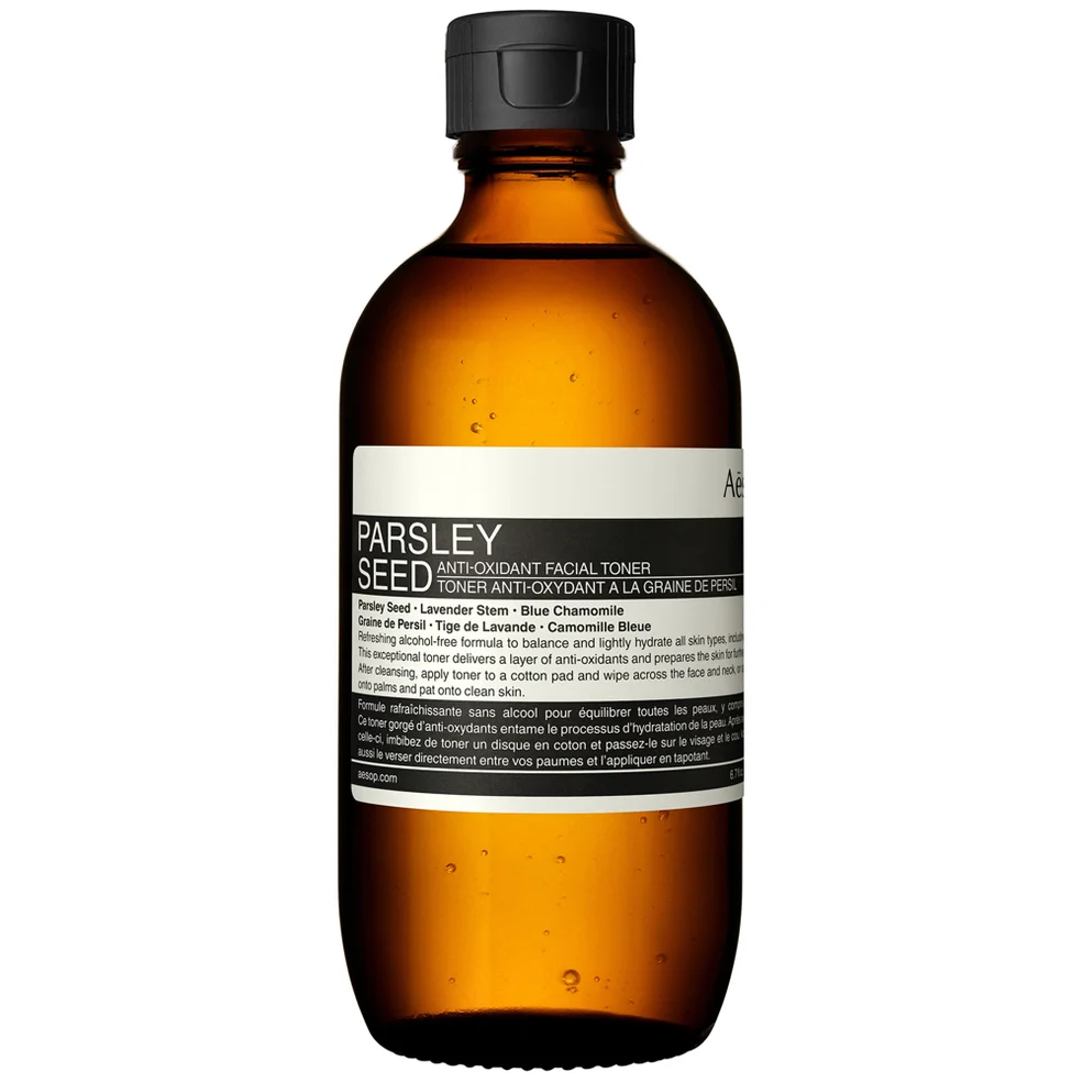 Aesop Parsley Seed Anti-Oxidant Toner tonik przeciwutleniający do twarzy 200 ml Zdjęcie 1