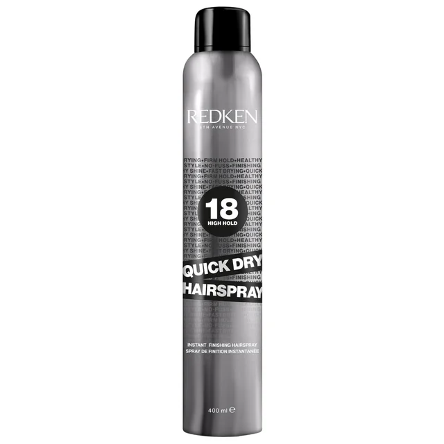 Redken Quick Dry 18 lakier do włosów zapewniający natychmiastowe wykończenie 400 ml