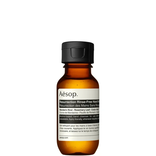 Aesop Resurrection Rinse-Free Hand Wash preparat do mycia do rąk bez spłukiwania 50 ml