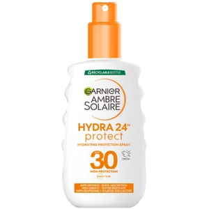 Garnier Ambre Solaire mocno nawilżający krem do opalania w sprayu SPF 30, 200 ml - undefined undefined