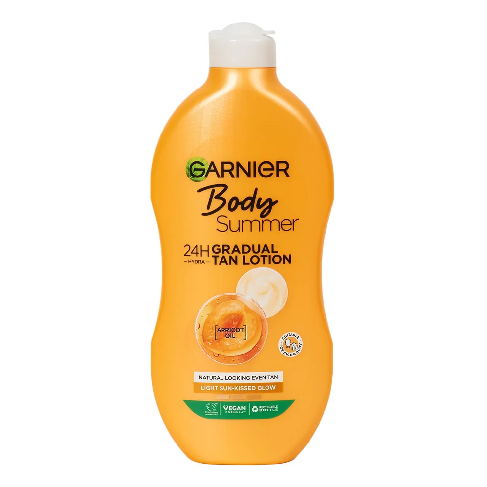 Garnier Summer Body Hydrating Gradual Tan Moisturiser Dark 400ml Zdjęcie 1