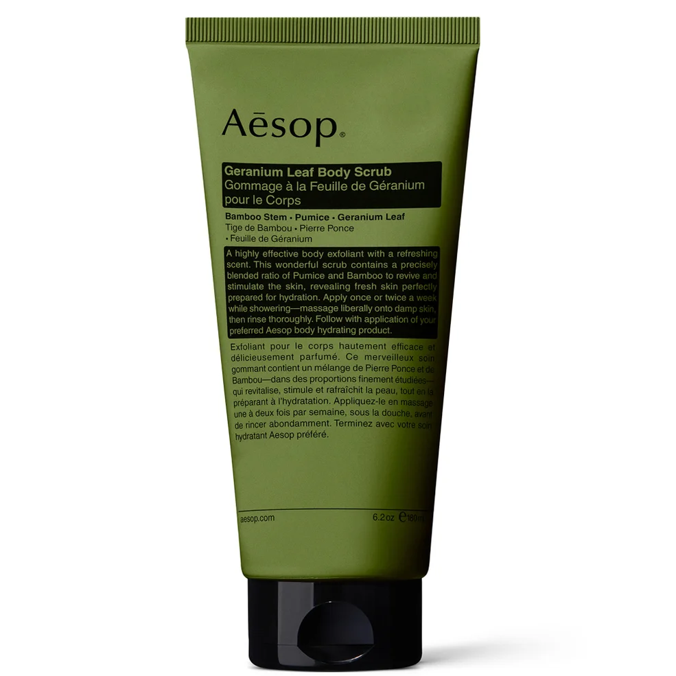 Aesop Geranium Leaf Body Scrub 180ml Zdjęcie 1