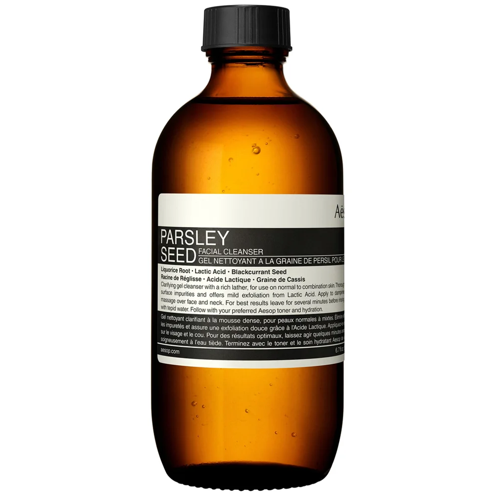 Aesop Parsley Seed Facial Cleanser oczyszczający preparat do twarzy 200 ml Zdjęcie 1