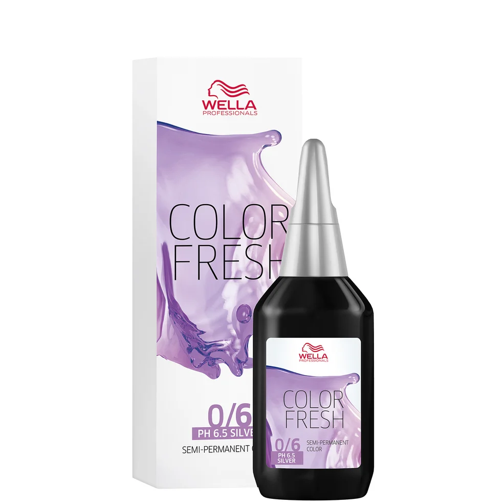 Wella Professionals Color Fresh Semi-Permanent Colour - 0/6 Silver Violet 75ml Zdjęcie 1