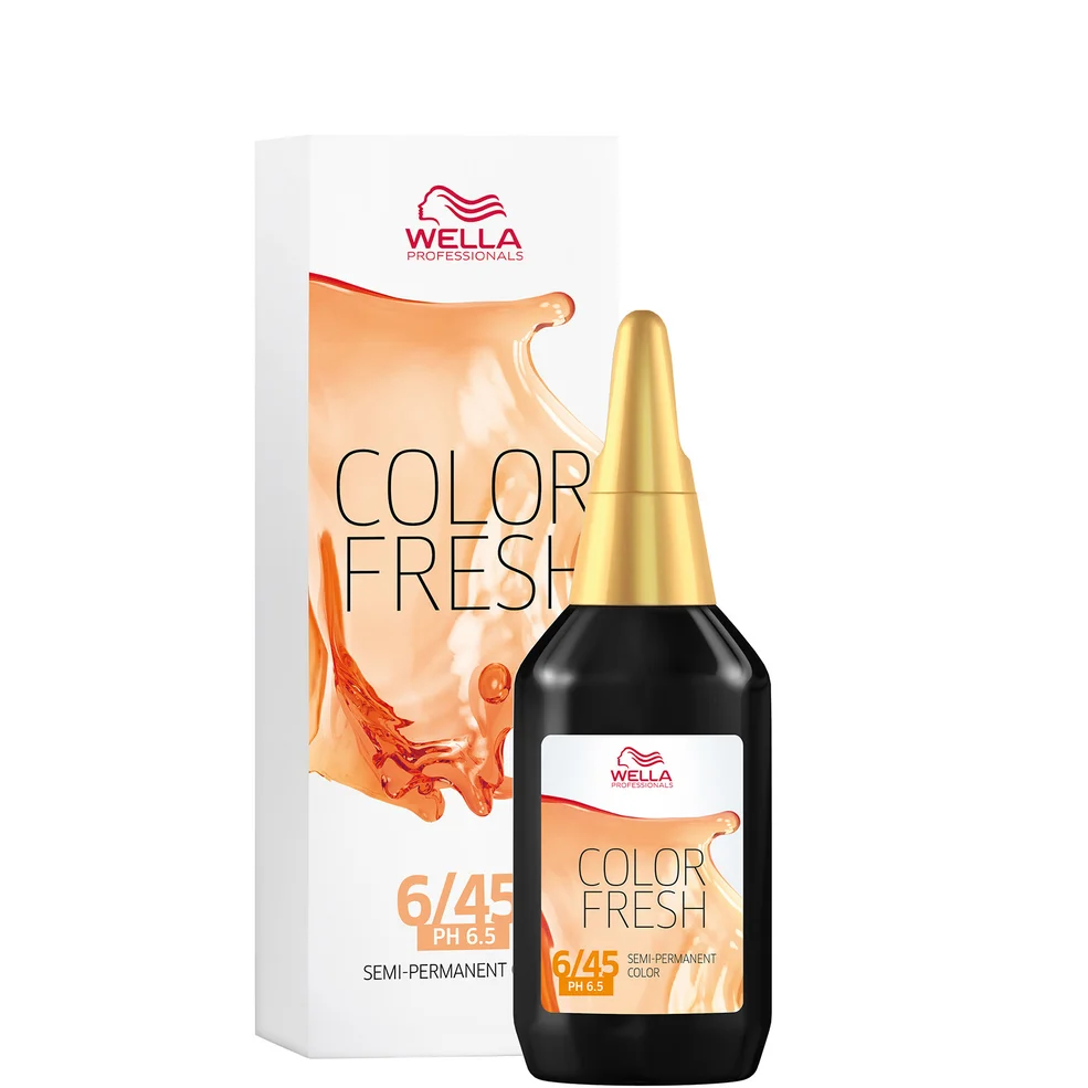 WELLA COLOR FRESH DARK RED MAHOGANY BLONDE 6.45 (75ML) Zdjęcie 1