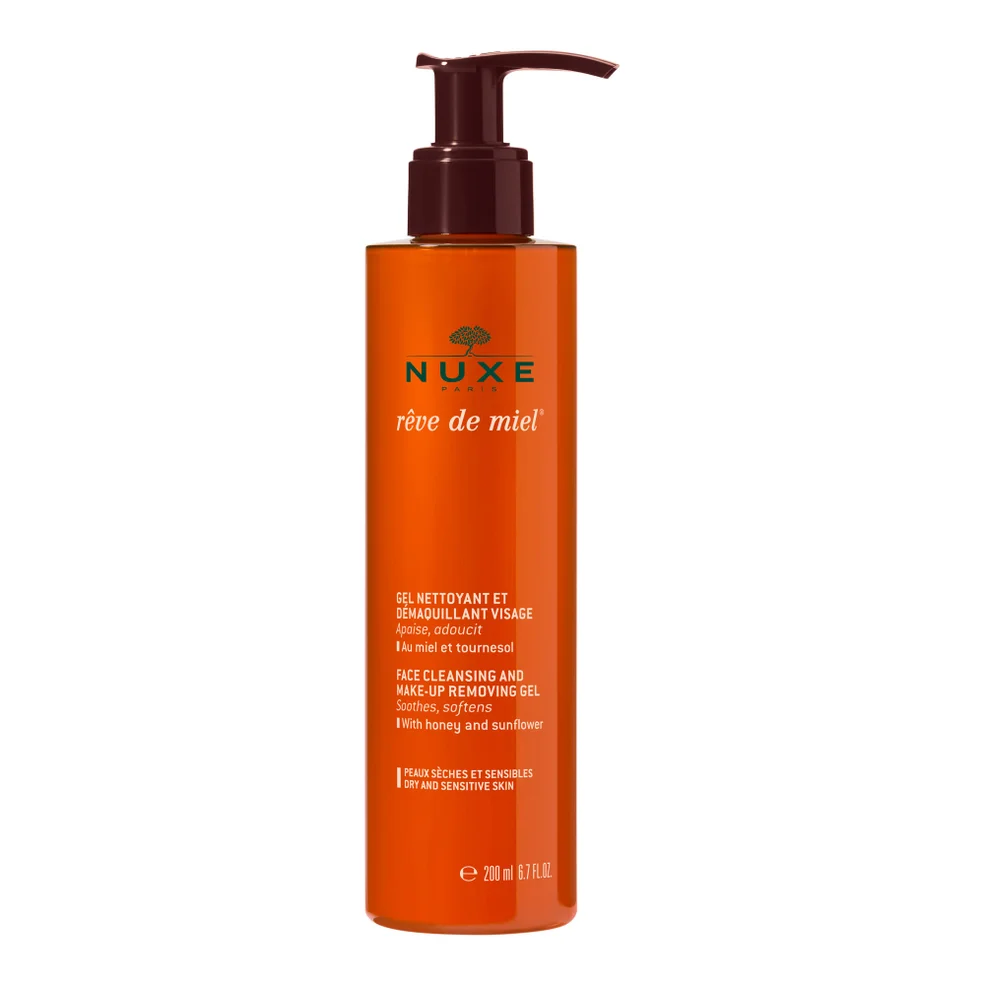 NUXE Rêve de Miel Face Cleansing and Makeup Removing Gel żel oczyczający do demakijażu 200 ml Zdjęcie 1