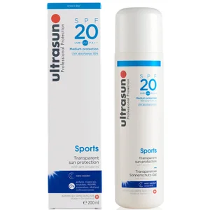 Ultrasun SPF 20 Sports Gel żel przeciwsłoneczny dla osób aktywnych (200 ml) - undefined undefined