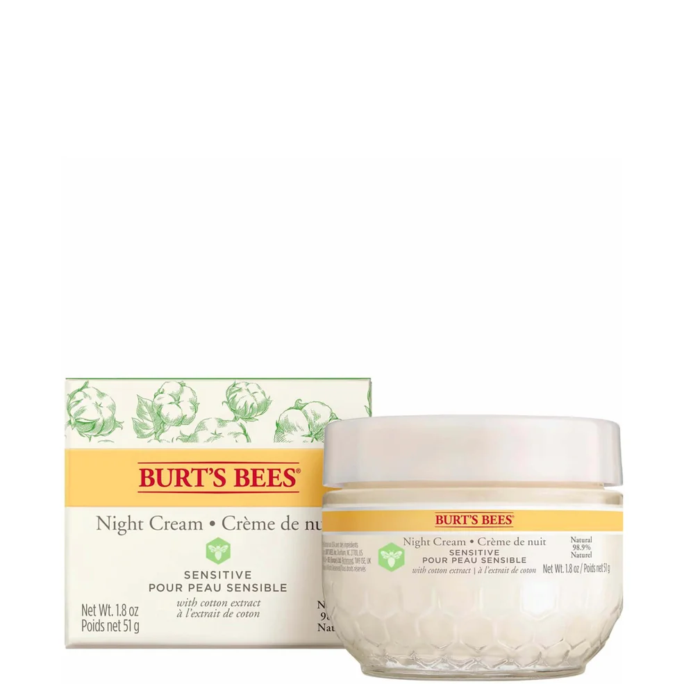 Burt's Bees Sensitive krem na noc (50 g) Zdjęcie 1