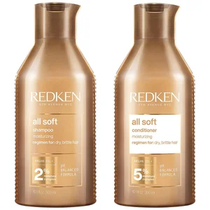 Redken All Soft Duo zestaw do pielęgnacji włosów suchych i łamliwych (2 produkty) - undefined undefined