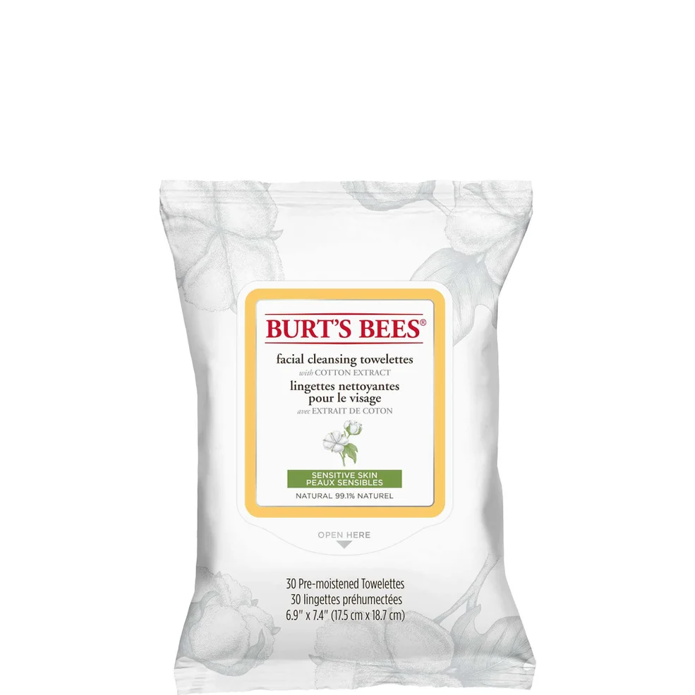 Burt's Bees Sensitive Facial Wipe chusteczki do oczyszczania twarzy Zdjęcie 1