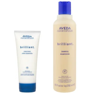 Aveda Brilliant Duo - szampon i odżywka do włosów - undefined undefined
