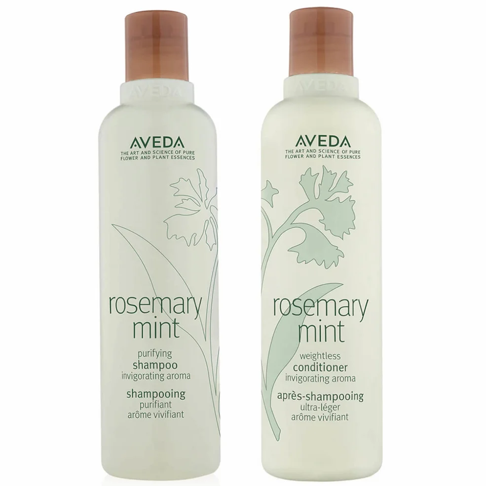 Aveda Rosemary Mint Duo - szampon i odżywka do włosów Zdjęcie 1
