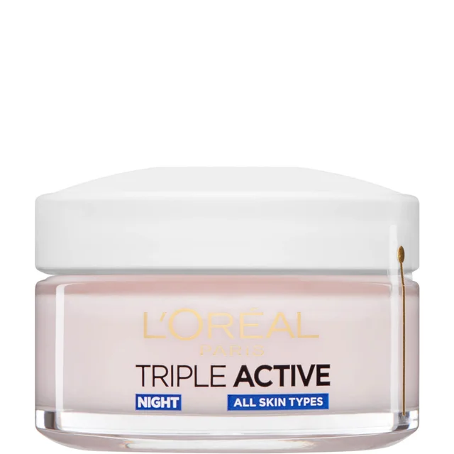 L'Oréal Paris Dermo Expertise Triple Active Hydrating Night Moisturiser preparat nawadniający na noc (50 ml)