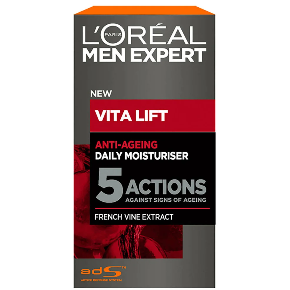 L'Oréal Paris Men Expert Vita Lift 5 Daily Moisturiser krem nawilżający do codziennego stosowania (50 ml) Zdjęcie 1