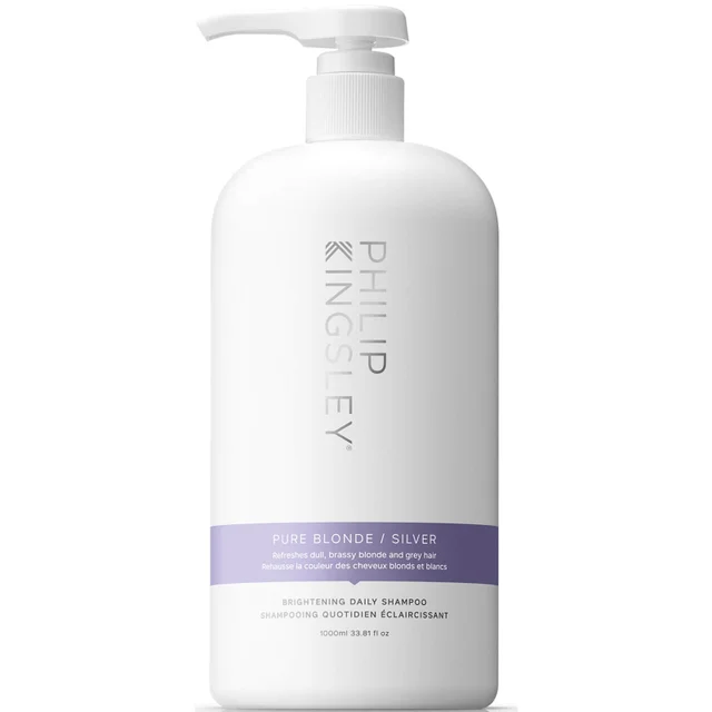 Philip Kingsley Pure Blonde/Silver Brightening Daily Shampoo szampon do włosów blond/siwych 1000 ml