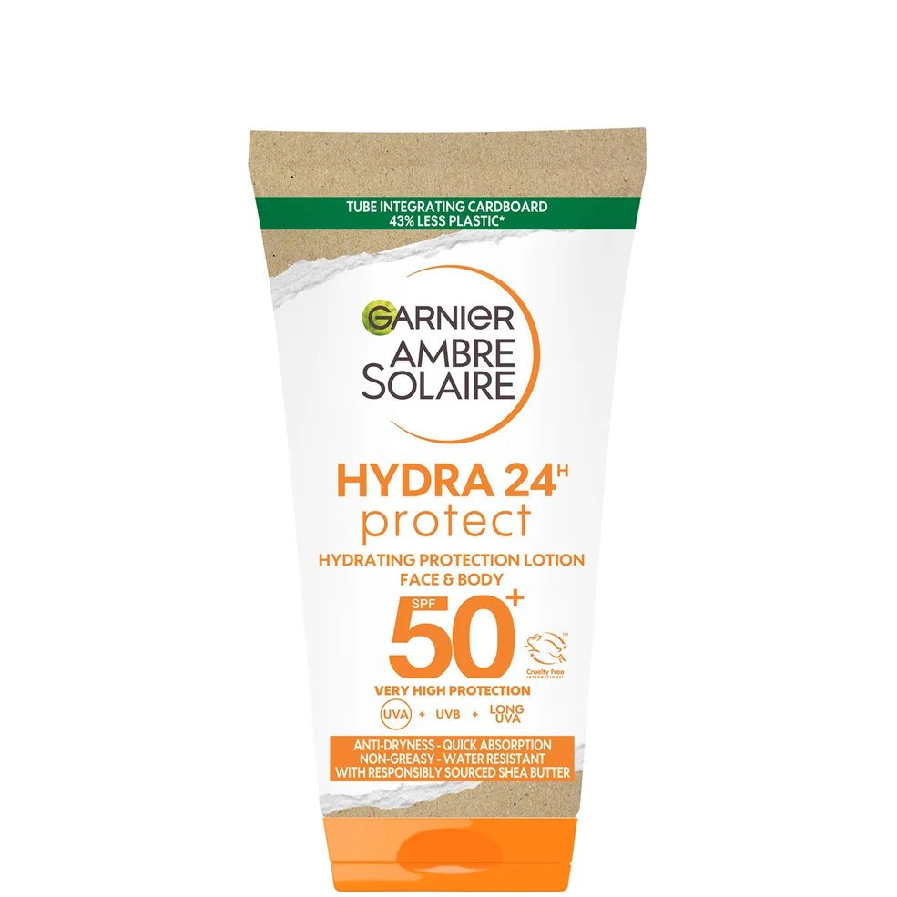 Garnier Ambre Solaire Ultra-Hydrating Sun Cream nawadniający krem do opalania z filtrem SPF 50+ 50 ml wielkość podróżna Zdjęcie 1