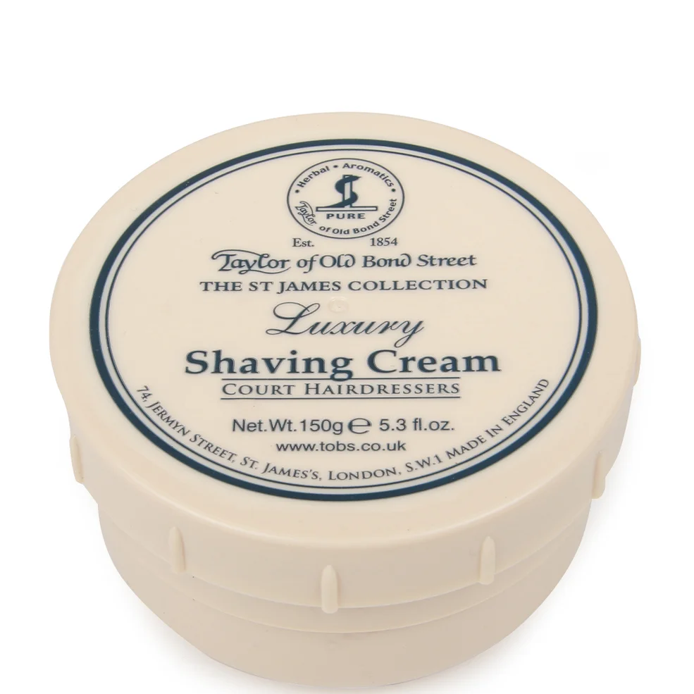 Taylor of Old Bond Street krem do golenia w miseczce (150 g) – St James Zdjęcie 1