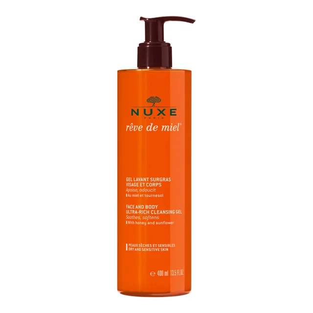 NUXE Rêve de Miel Face and Body Ultra-Rich żel oczyszczający (400 ml)