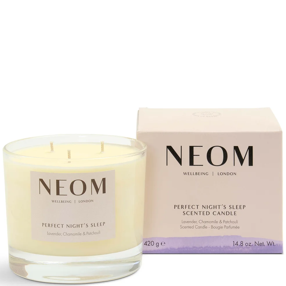 NEOM Perfect Nights Sleep Scented 3 Wick Candle świeca zapachowa Zdjęcie 1