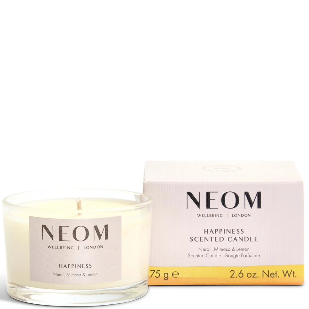 NEOM Happiness Scented Travel Candle świeca zapachowa Zdjęcie 1