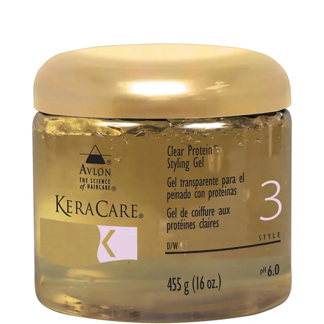 KeraCare Protein Styling Gel proteinowy żel do stylizacji włosów – przezroczysty 480 ml