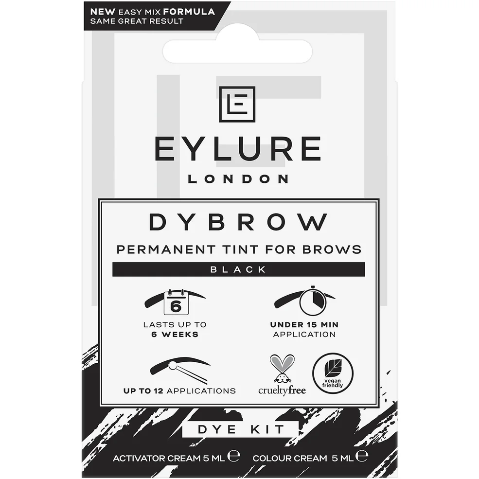Zestaw do henny brwi Eylure Pro-Brow Dybrow – Black Zdjęcie 1