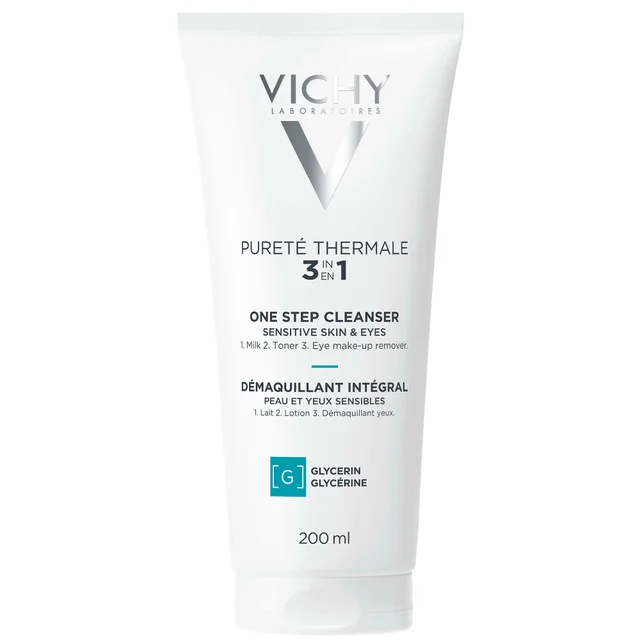 VICHY Pureté Thermale 3-in-1 One Step Cleanser produkt oczyszczający do twarzy 3 w 1 200 ml