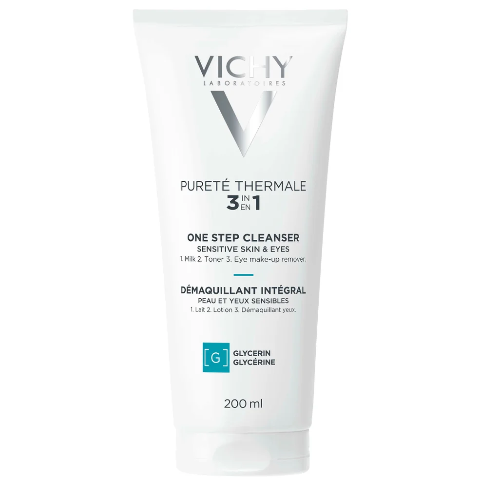 VICHY Pureté Thermale 3-in-1 One Step Cleanser produkt oczyszczający do twarzy 3 w 1 200 ml Zdjęcie 1