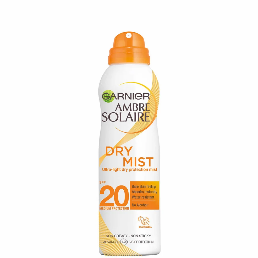 Ambre Solaire Dry Mist Fast Absorbing Sun Cream Spray SPF20 200ml Zdjęcie 1