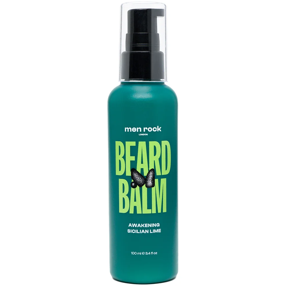Men Rock Sicilian Lime and Caffeine Awakening Beard Balm Zdjęcie 1