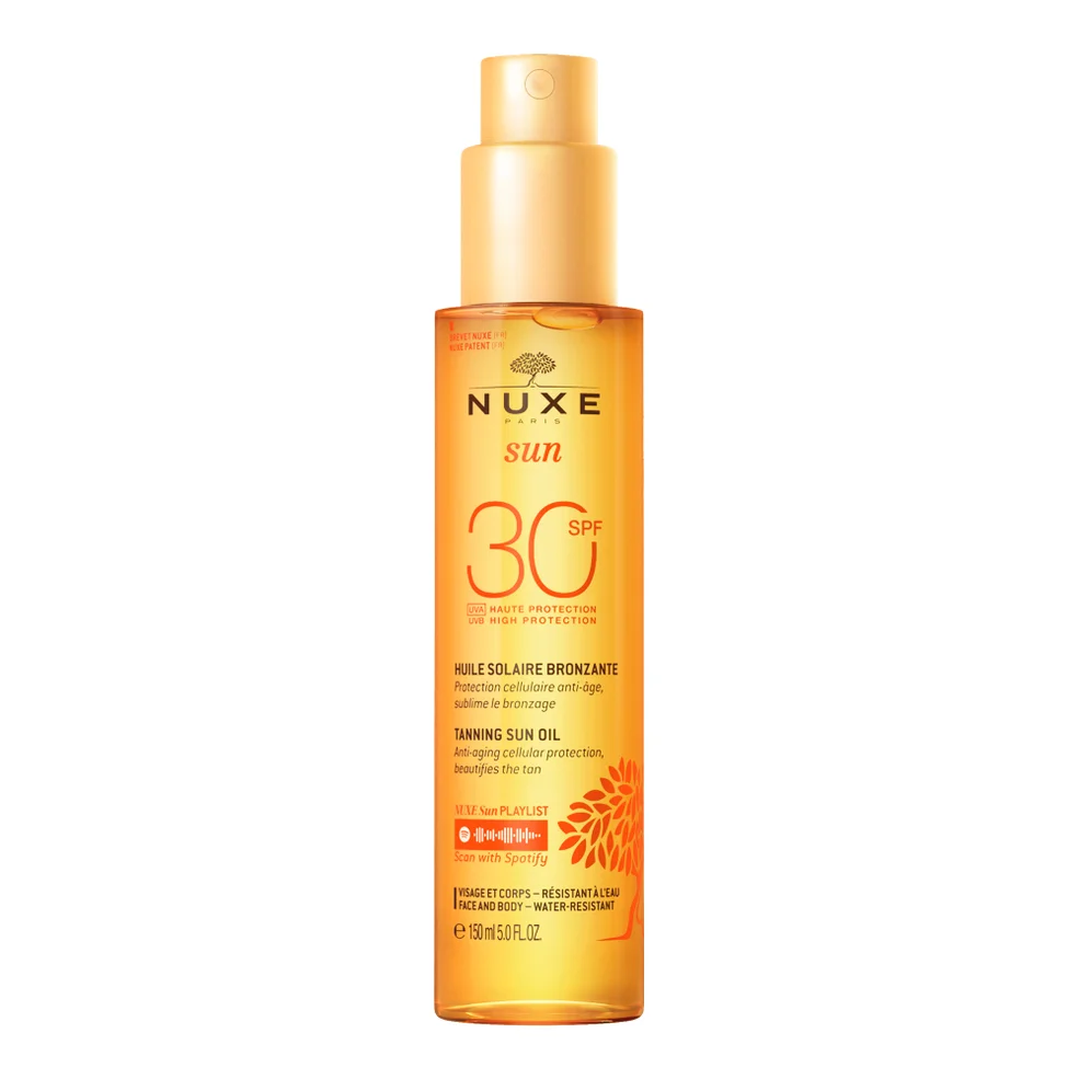 NUXE Face and Body Sun Tanning Oil SPF 30 olejek do opalania 150 ml Zdjęcie 1