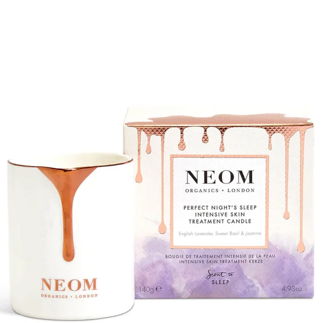 NEOM Perfect Night's Sleep Intensive Skin Treatment Candle świeca do masażu 140 g