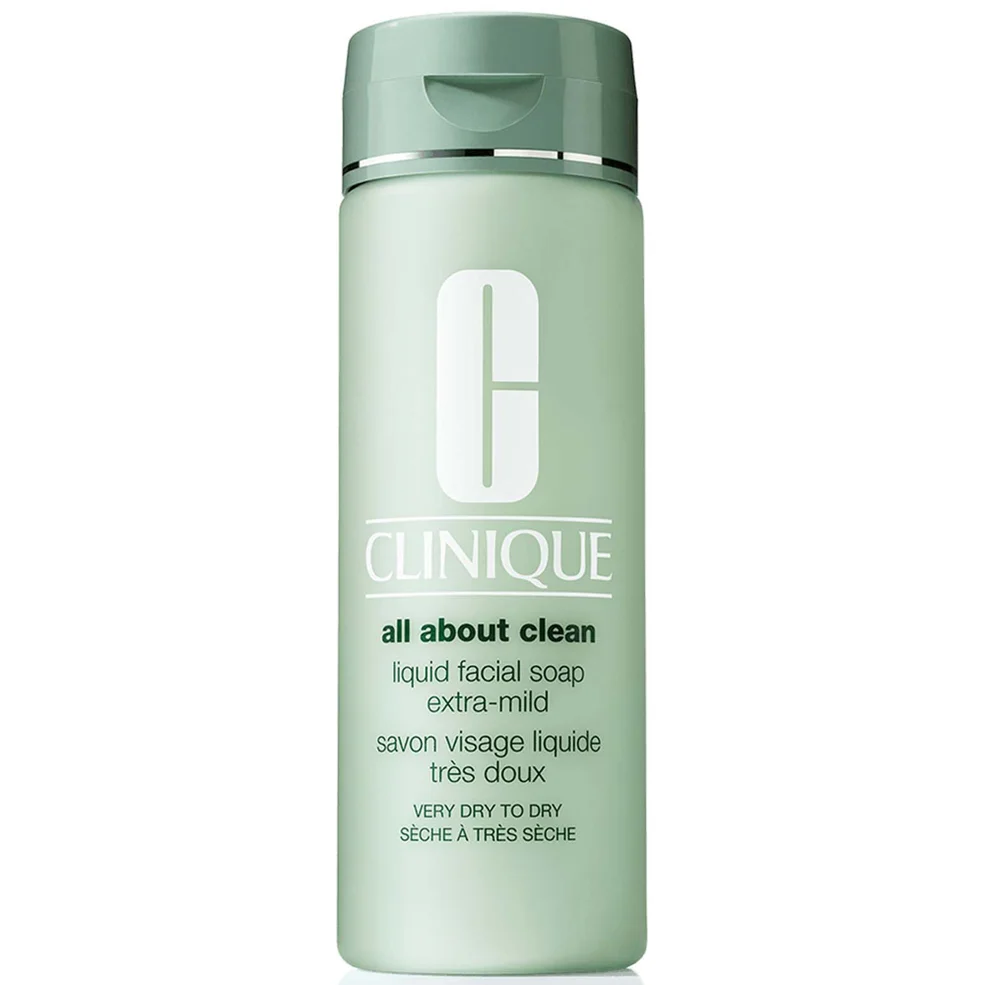 Clinique Liquid Facial Soap Extra Mild superłagodne mydło do twarzy w płynie 200 ml Zdjęcie 1