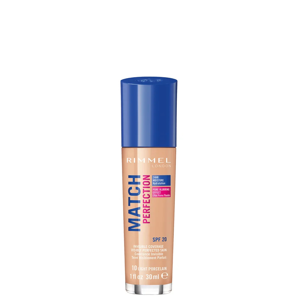 Rimmel London SPF 20 Match Perfection Foundation podkład pod makijaż 30 ml (różne odcienie) Zdjęcie 1