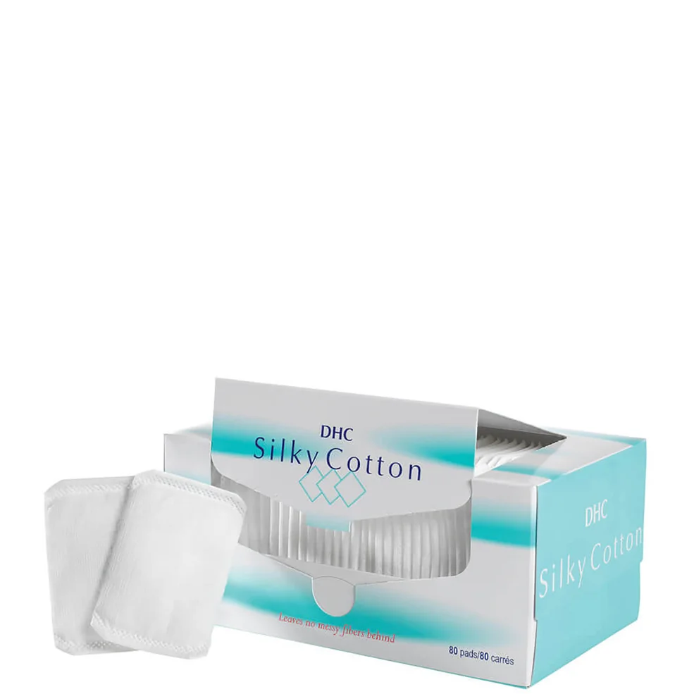 DHC Silky Cotton Cosmetic Pads płatki kosmetyczne (80 szt.) Zdjęcie 1