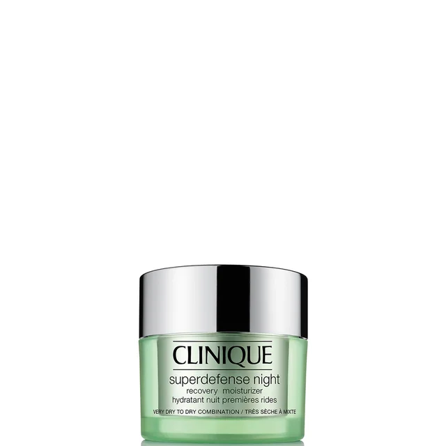 Clinique Superdefense Night Recovery Moisturizer nawilżająco-odbudowujący krem na noc 50 ml (rodzaje skóry 1/2)