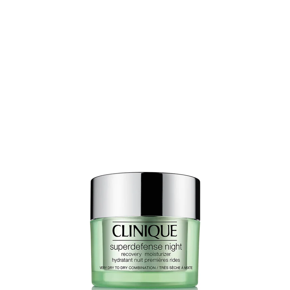 Clinique Superdefense Night Recovery Moisturizer nawilżająco-odbudowujący krem na noc 50 ml (rodzaje skóry 1/2) Zdjęcie 1