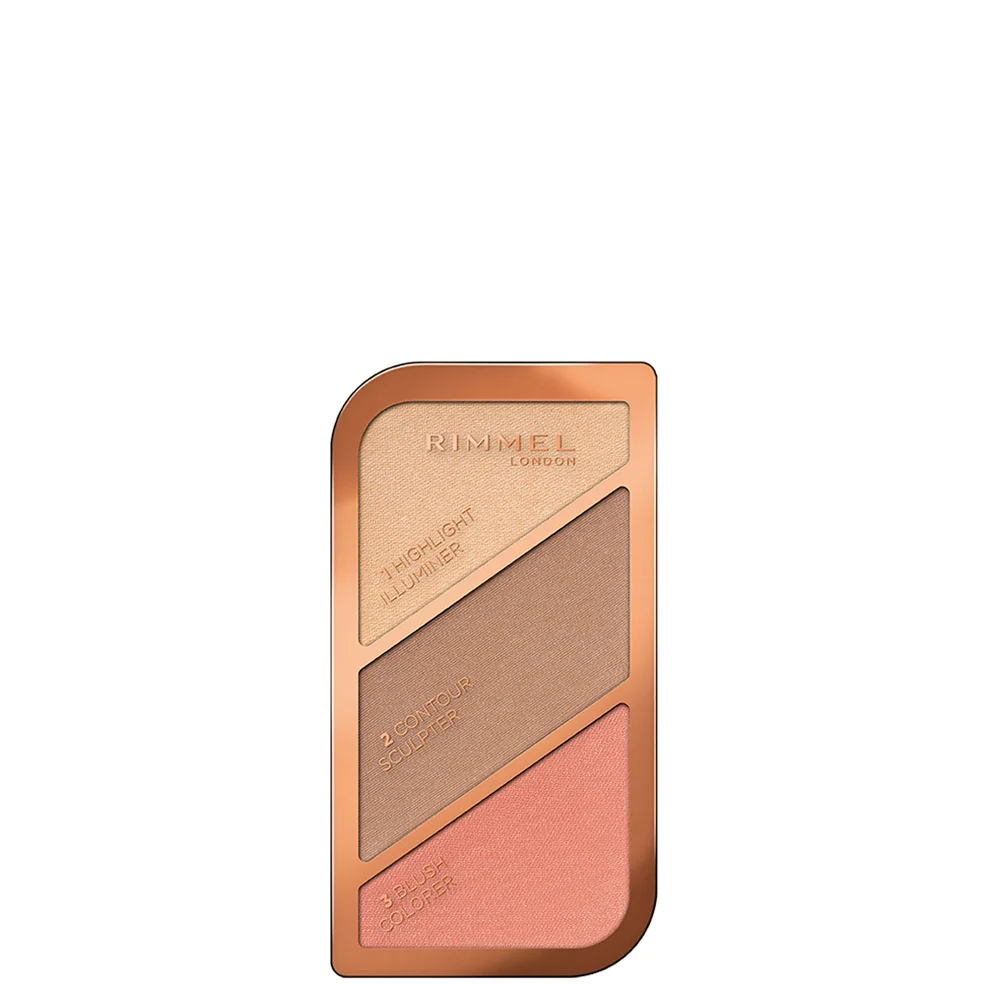 Rimmel Sculpting Highlighter Palette - 002 18.5g Zdjęcie 1