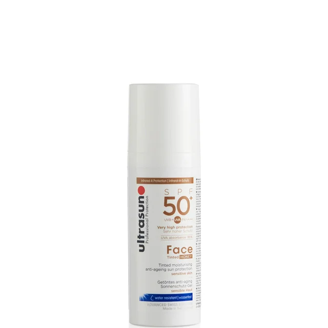 Ultrasun SPF50+ Tinted Face Sun Cream lekko kryjący krem przeciwsłoneczny z filtrem (różne odcienie)