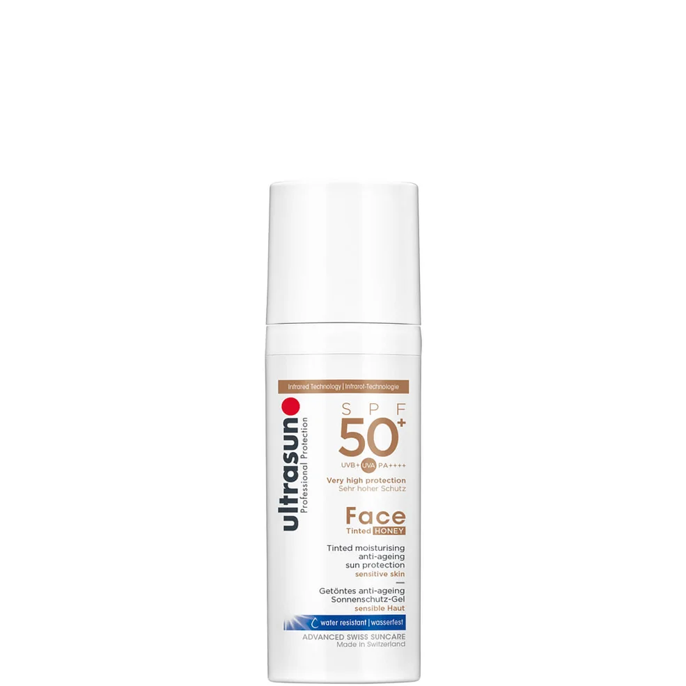 Ultrasun SPF50+ Tinted Face Sun Cream lekko kryjący krem przeciwsłoneczny z filtrem (różne odcienie) Zdjęcie 1