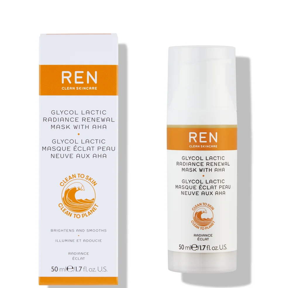 REN Glycol Lactic Radiance Renewal Mask maska odbudowująca Zdjęcie 1
