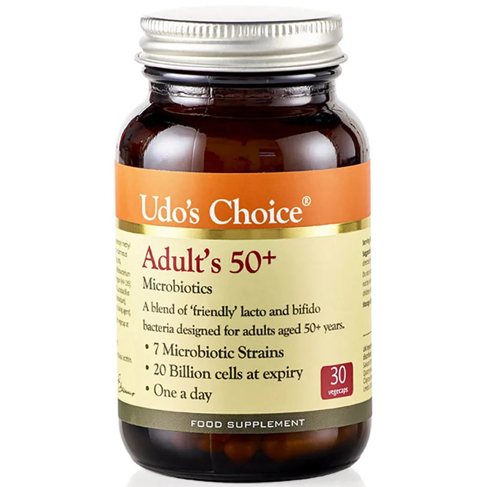 Udo's Choice Adult 50+ Blend Microbiotics – 30 kapsułek wegetariańskich Zdjęcie 1