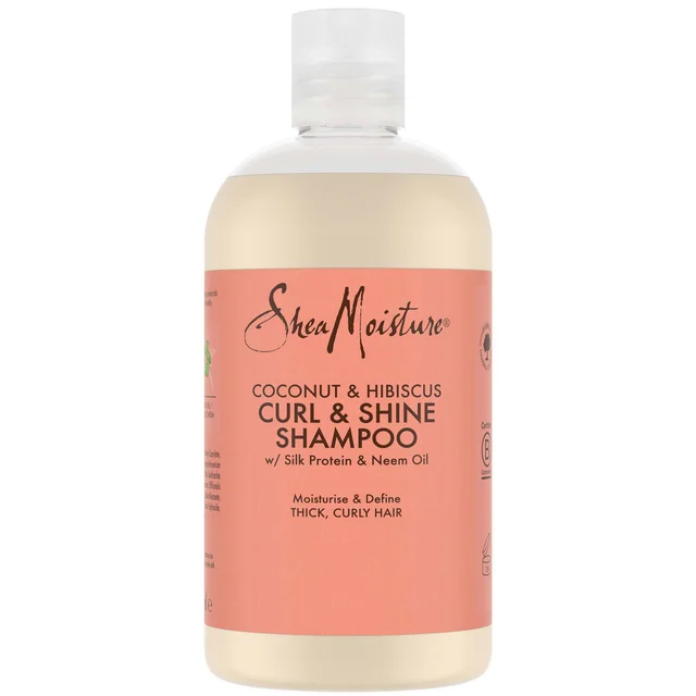 Shea Moisture Coconut & Hibiscus Curl & Shine Shampoo szampon do włosów kręconych 379 ml