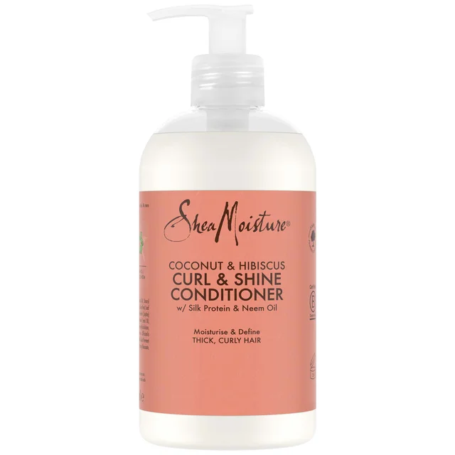 Shea Moisture Coconut & Hibiscus Curl & Shine Conditioner odżywka do włosów kręconych 384 ml