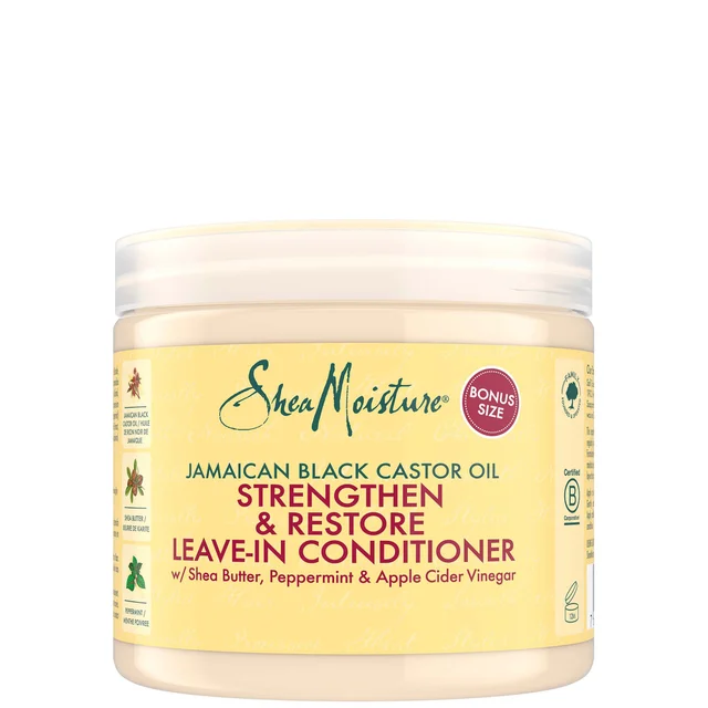 Shea Moisture Jamaican Black Castor Oil Strengthen, Grow & Restore odżywka bez spłukiwania 431 ml