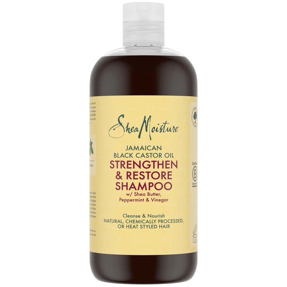 Shea Moisture Jamaican Black Castor Oil Strengthen & Restore Shampoo szampon do włosów 473 ml Zdjęcie 1