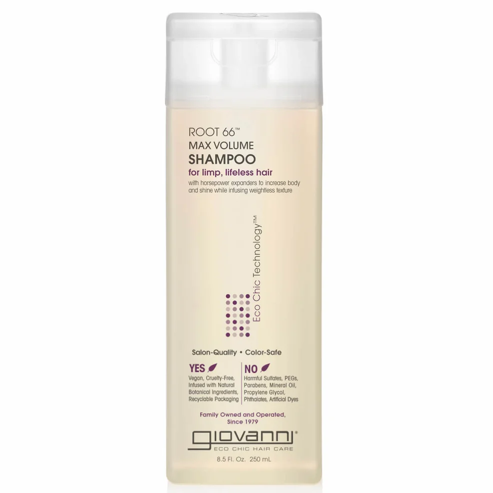 Giovanni Root 66 Max Volume Shampoo 250ml Zdjęcie 1