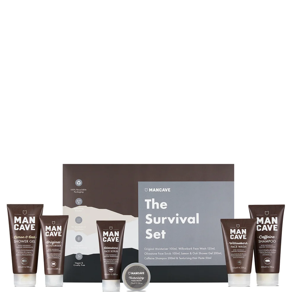 ManCave Survival 6 Part Gift Set Zdjęcie 1