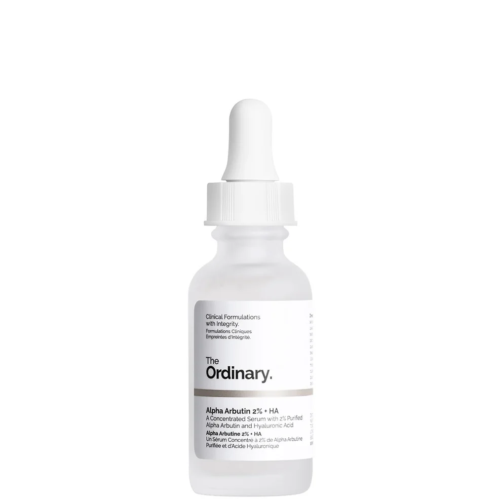 The Ordinary Alpha Arbutin 2% + HA Concentrated Serum serum z arbutyną i kwasem hialuronowym 30 ml Zdjęcie 1